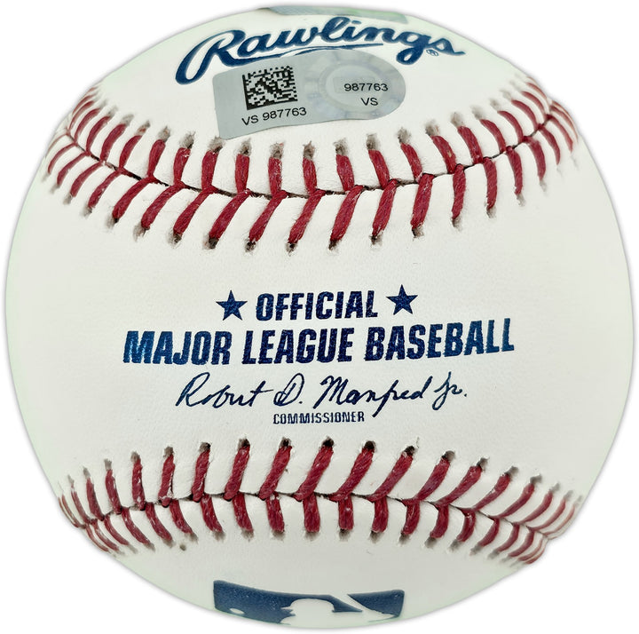 Roman Anthony Signed MLB Baseball Red Sox (Smudged) MLB Holo #VS987763