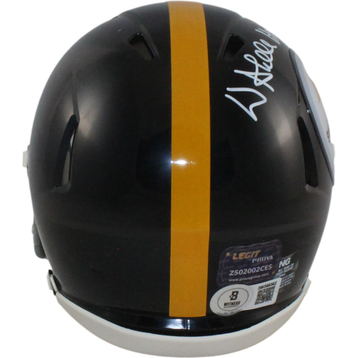 Donnie Shell Autographed Pittsburgh Steelers TB Mini Helmet HOF Beckett W 55052