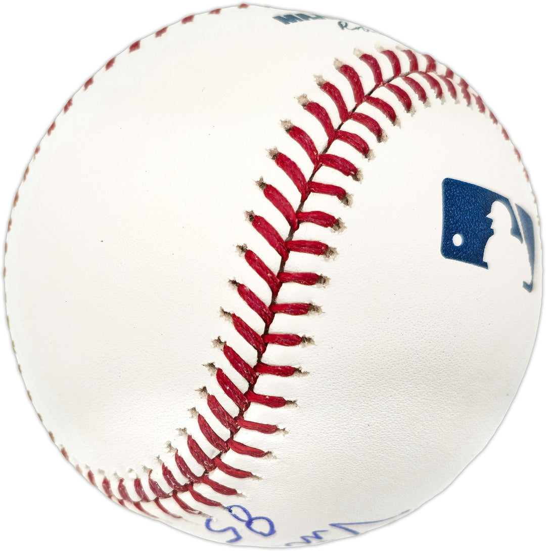 Vince Coleman Signed MLB Baseball St. Louis Cardinals "85 ROY" Beckett #BJ56444