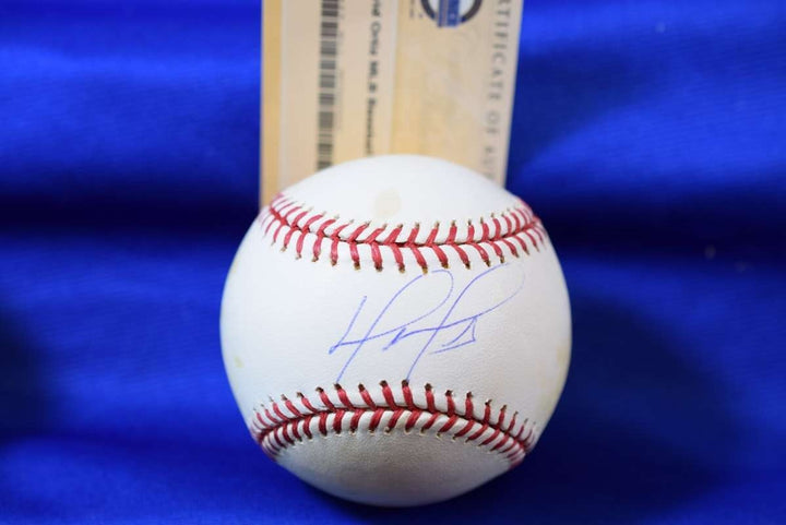 David Ortiz Steiner Autographed OML Major League Signed Baseball