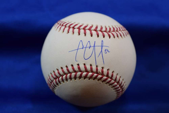 CC Sabathia MLB Authentic COA Signed Major League Autographed OML Baseball