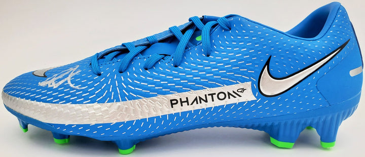 Mason Mount Signed Blue Nike Phantom Cleat Shoe Chelsea F.C. Size 9.5 Beckett