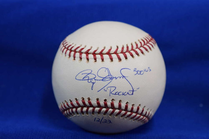 Roger Clemens Tristar MLB Coa Signed Major League Baseball 1 Rocket 300 Ws /22