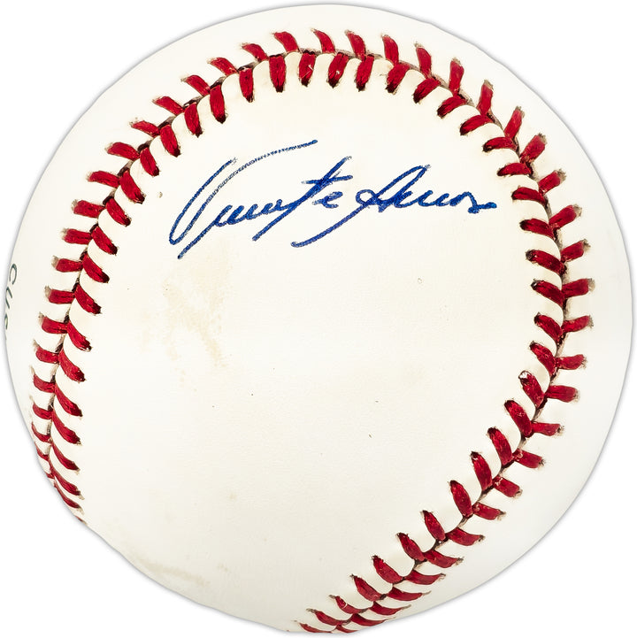 Vicente Amor Autographed Signed NL Baseball Cincinnati Reds Beckett QR #BL93576