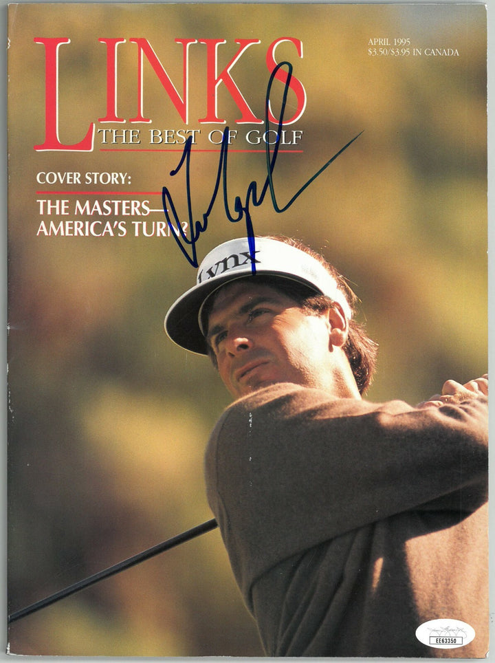 Fred Couples signed Links The Best of Golf Magazine April 1995 minor wear- JSA