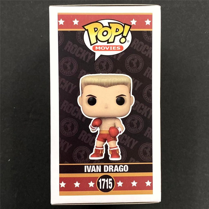 Dolph Lundgren signed Ivan Drago Rocky Funko Pop Figure 1715 (A) autograph ~ JSA