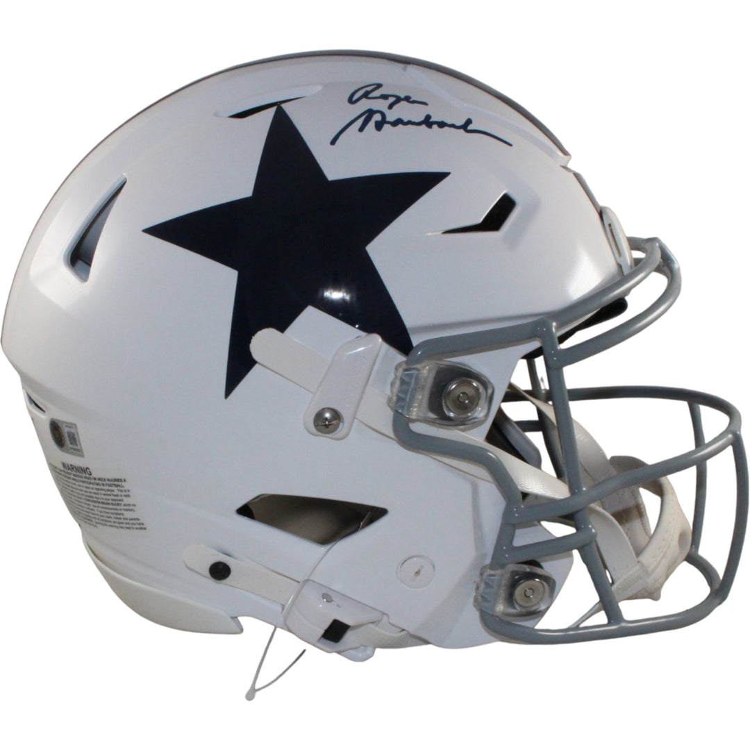 Roger Staubach Autographed Dallas Cowboys SpeedFlex TB Helmet Beckett 57304