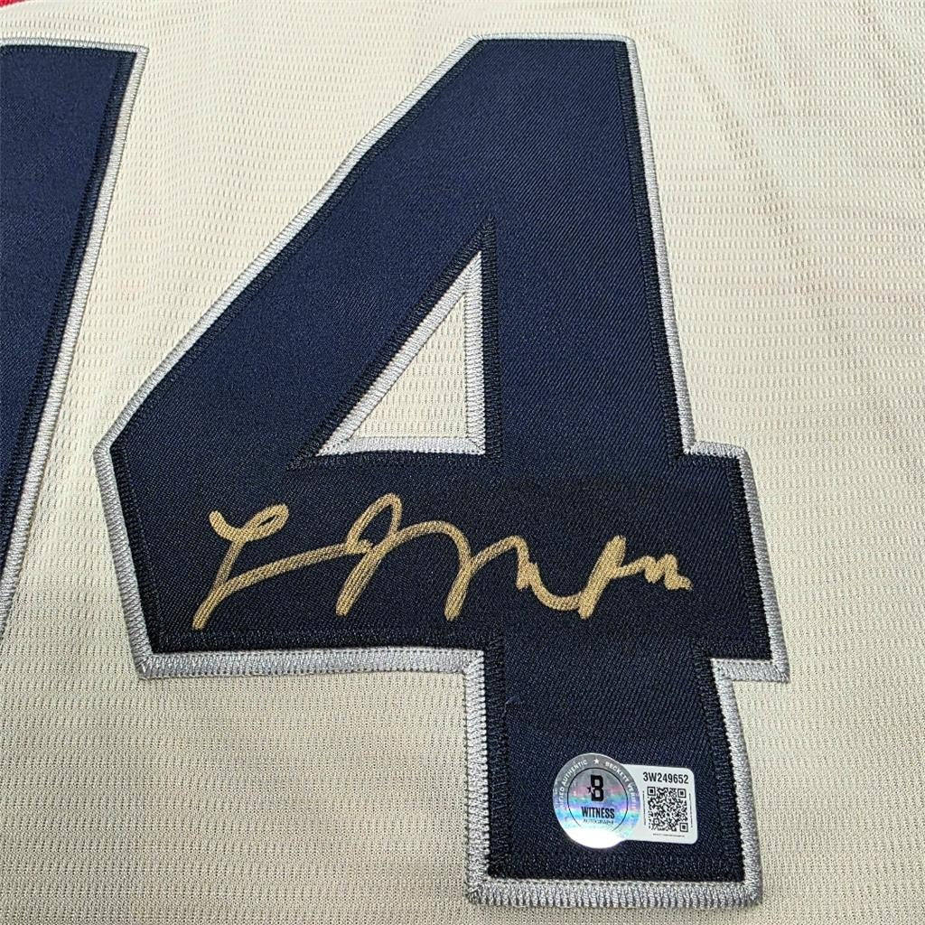 Logan O'Hoppe signed Angels City Connect Jersey autograph ~ Beckett BAS