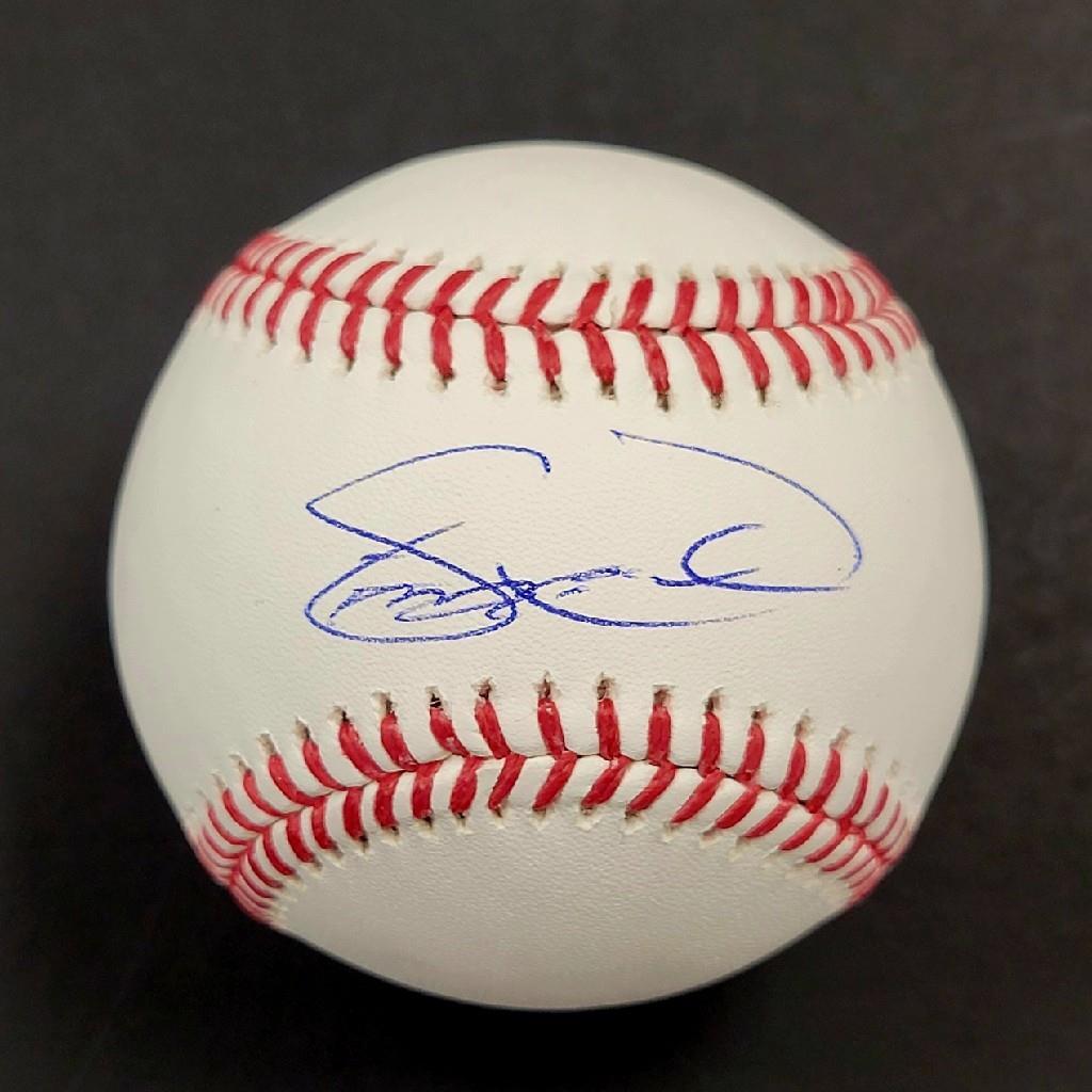Taylor Ward autograph signed MLB Baseball Orioles Angels ~ BAS Beckett Witness