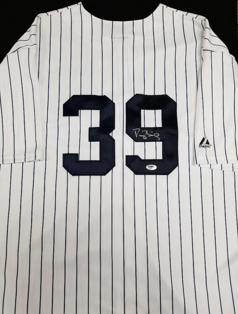 DARRYL STRAWBERRY Signed Majestic NEW YORK Yankees Jersey ~ PSA/DNA COA