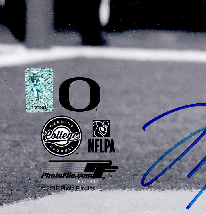 Marcus Mariota Signed 16x20 Photo Oregon Ducks MM Holo