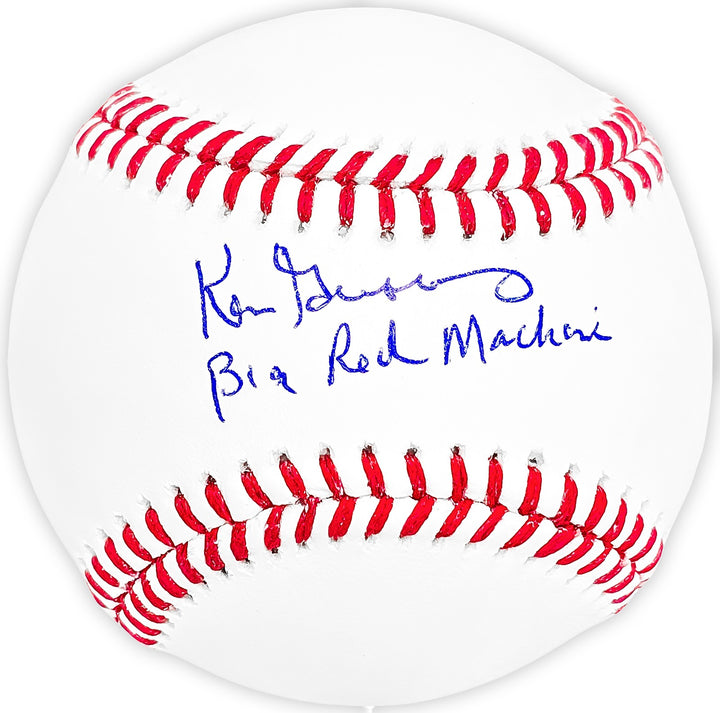 Ken Griffey Sr. Signed MLB Baseball Reds "Big Red Machine" Beckett Witness