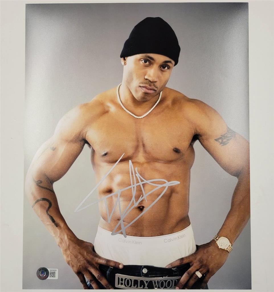 LL Cool J signed 11x14 Photo #8 Rapper NCIS autograph ~ Beckett BAS Holo