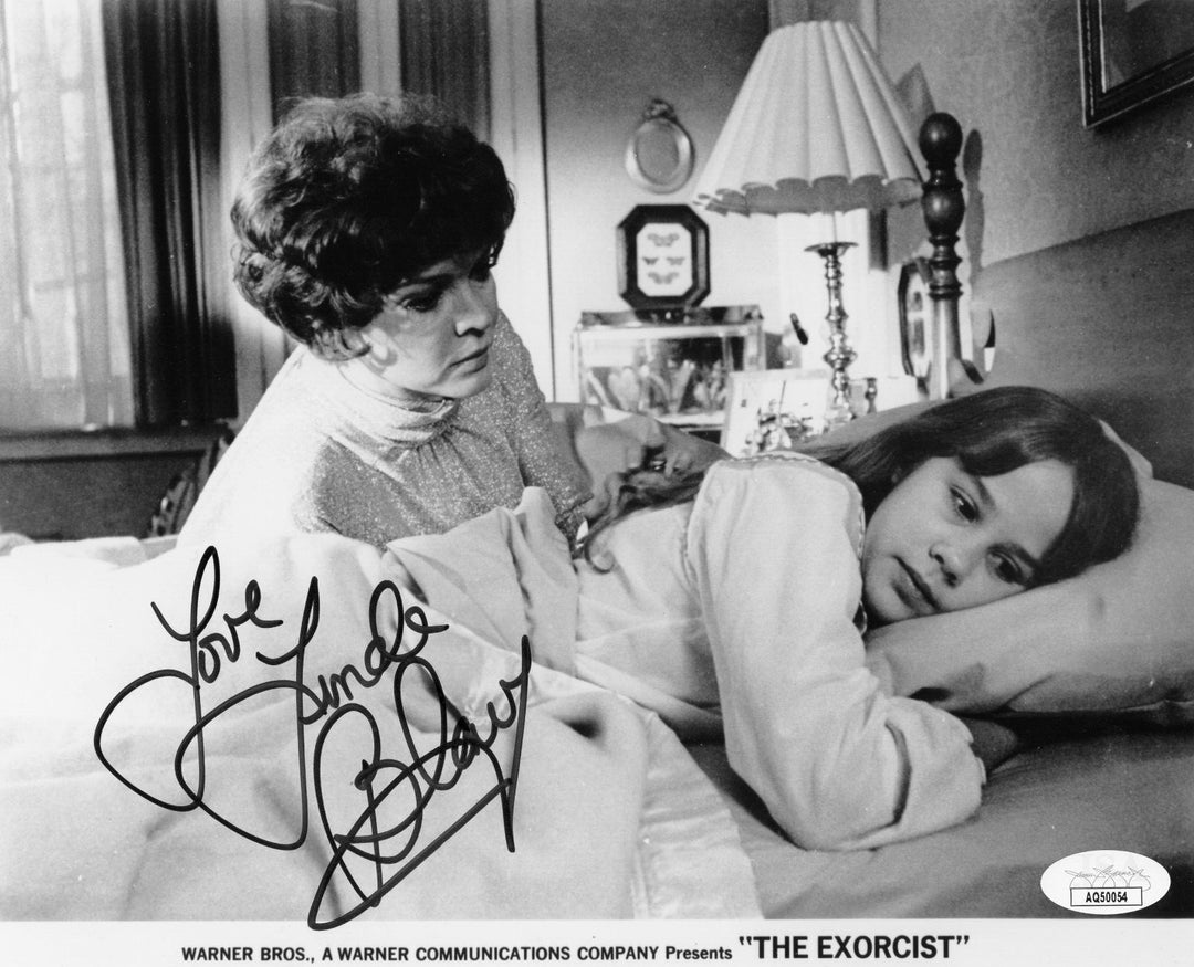 Linda Blair Autographed 8x10 Photo Actress The Exorcist JSA COA Signed
