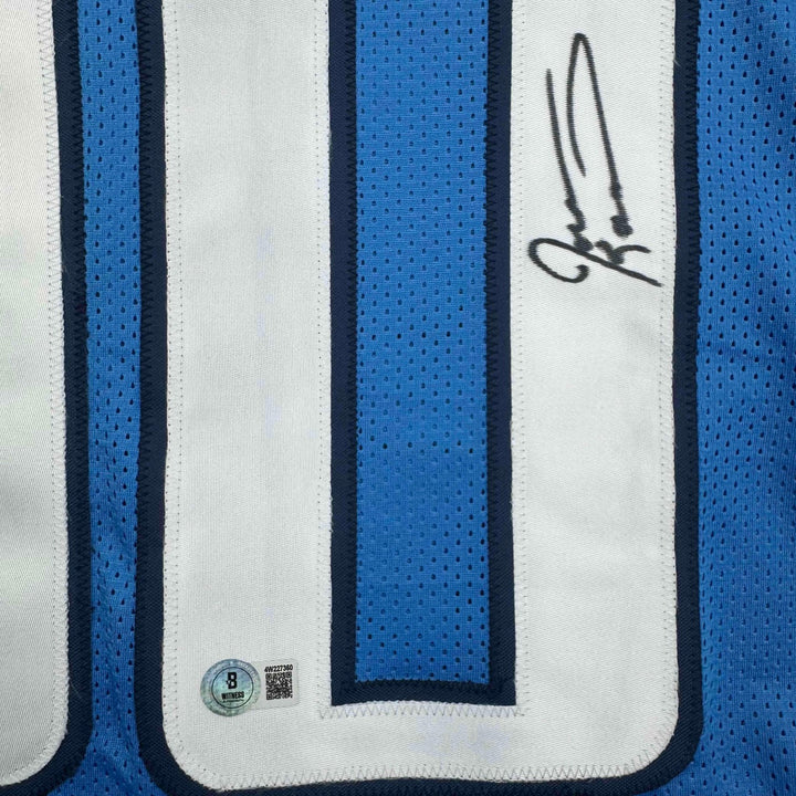 Autographed/Signed Jevon Kearse Tennessee Powder Blue Jersey JSA COA