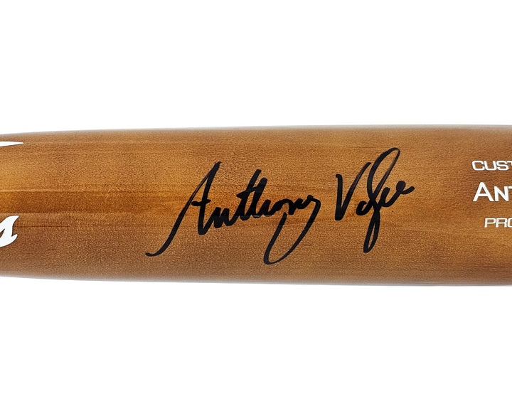 Anthony Volpe Signed Brown Victus Player Model Bat Yankees Fanatics Holo