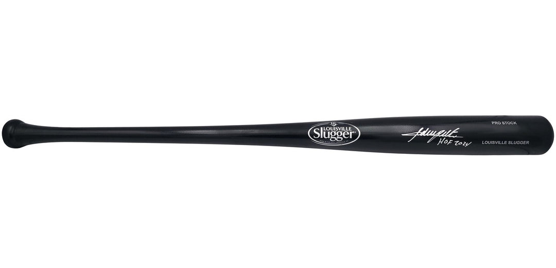 Adrian Beltre Auto Black L Slugger Pro Stock Baseball Bat Rangers HOF 24 Beckett