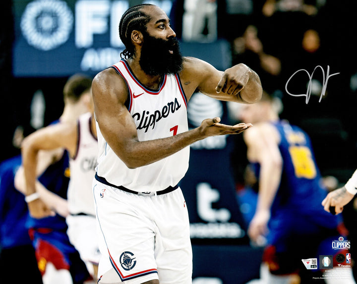 James Harden Signed 16x20 Photo Los Angeles Clippers Fanatics Holo