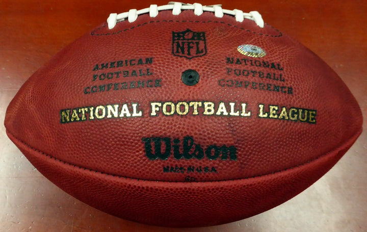 Steve Largent Signed NFL Leather Football Seattle Seahawks "HOF 95" MCS Holo