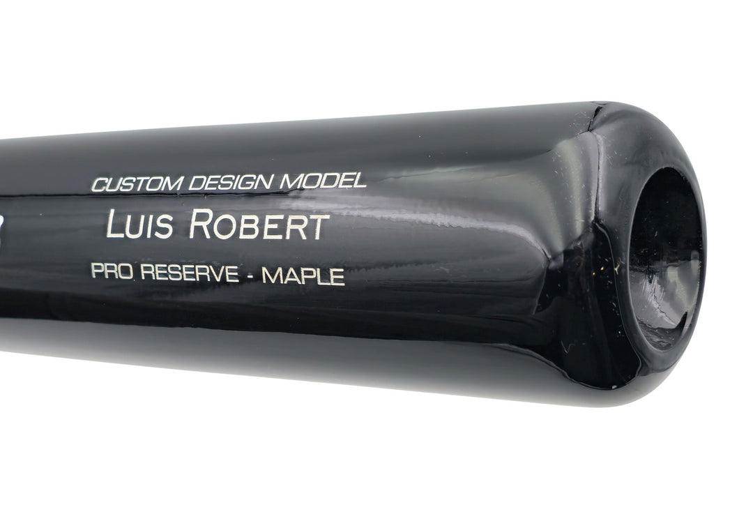 Luis Robert Jr Auto Black Gray Victus Player Model Baseball Bat Sox Beckett