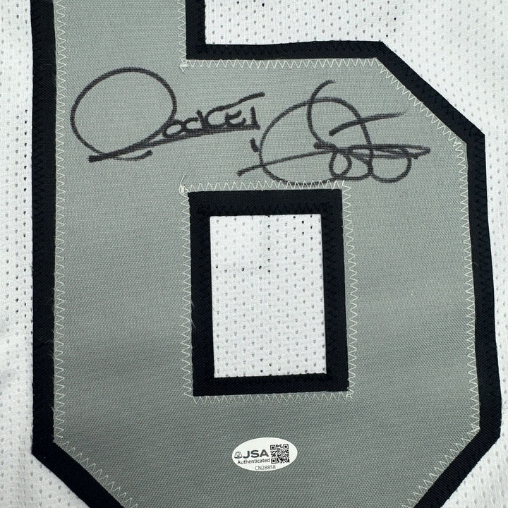 Autographed/Signed Raghib Ismail Rocket Oakland Color Rush Jersey BAS COA