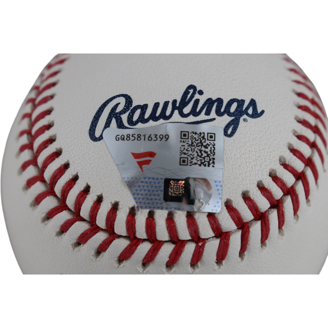 Cal Ripken Autographed Baltimore Orioles OML Baseball 3184 Hits Fanatics 50823