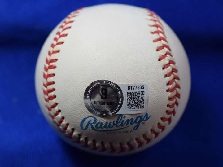 Frank Thomas Beckett BAS Autograph American League OAL Signed Baseball
