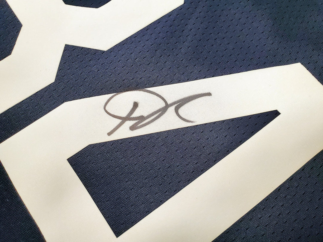 Team Greece Giannis Antetokounmpo Auto Signed Blue Nike Jersey Size L Beckett