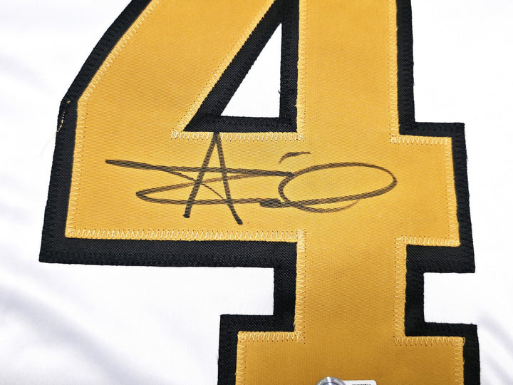 New Orleans Saints Alvin Kamara Autographed Signed White Jersey Beckett Wit