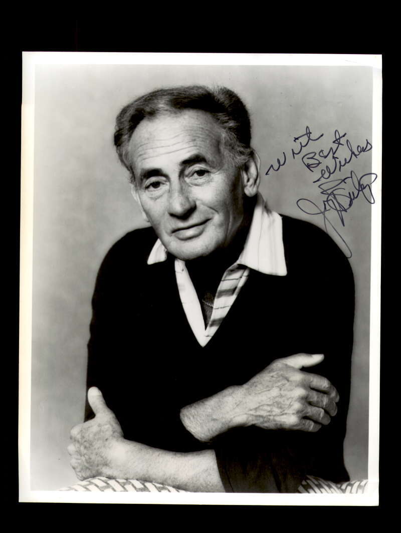 Joey Bishop JSA Coa Signed 8x10 Photograph Autograph