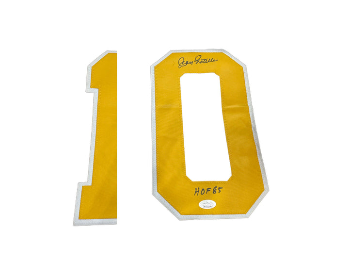 Jean Ratelle "HOF 85" Autographed Boston Bruins Jersey (JSA)
