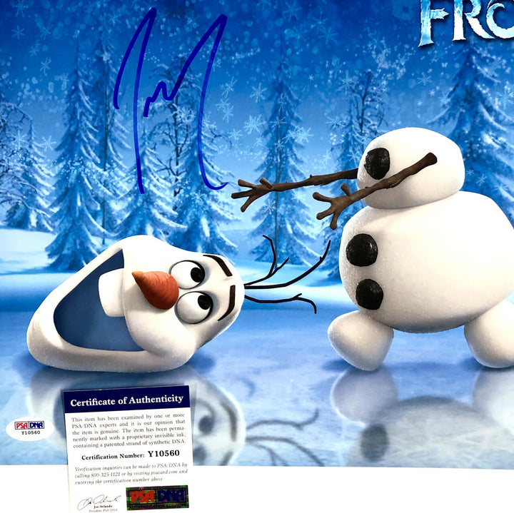 Josh Gad voice of Olaf autograph signed Disney’s Frozen 11x14 photo PSA/DNA COA
