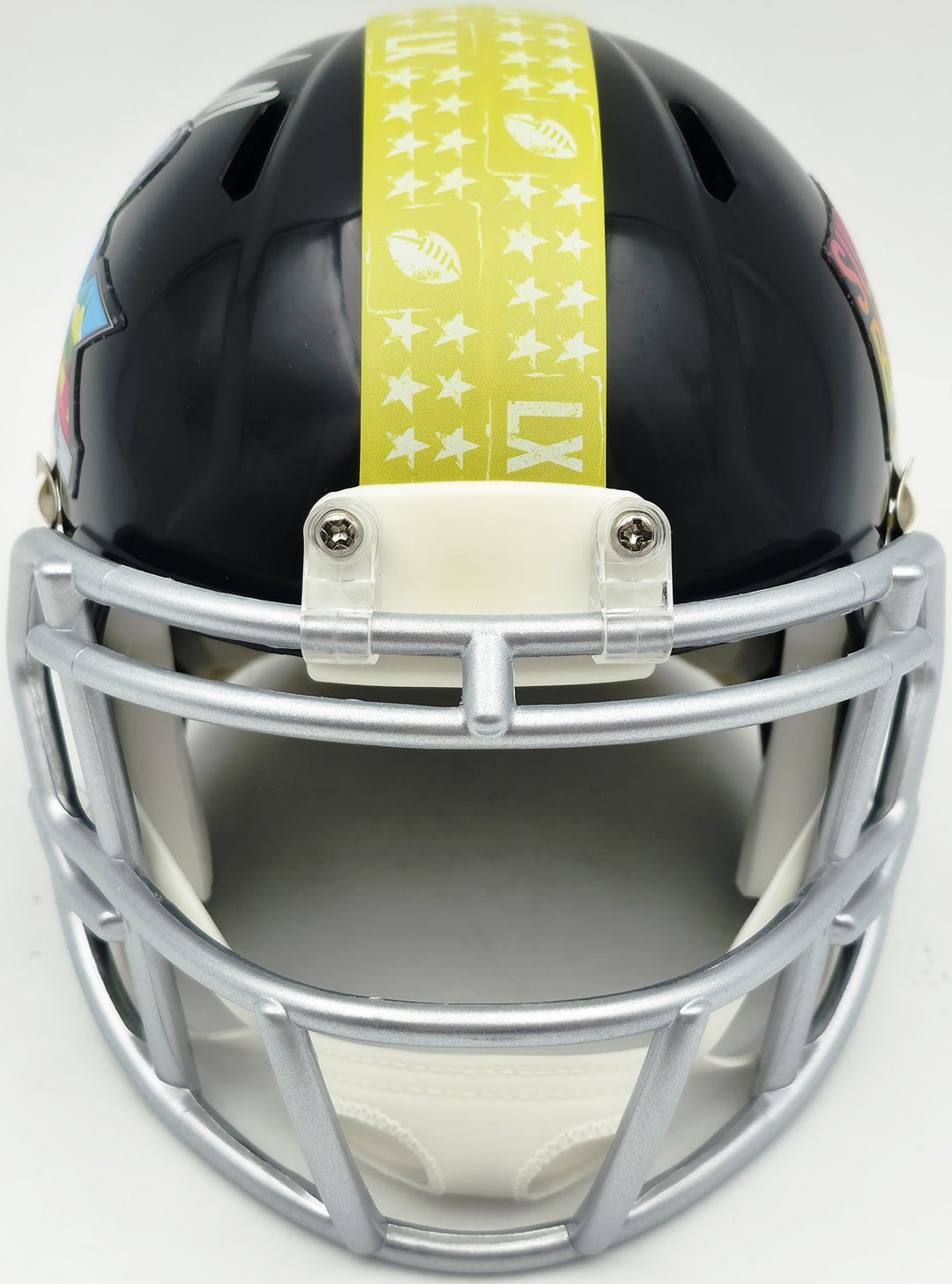Mike Macdonald Signed Seahawks Black SB LX Speed Mini Helmet BAS Witness