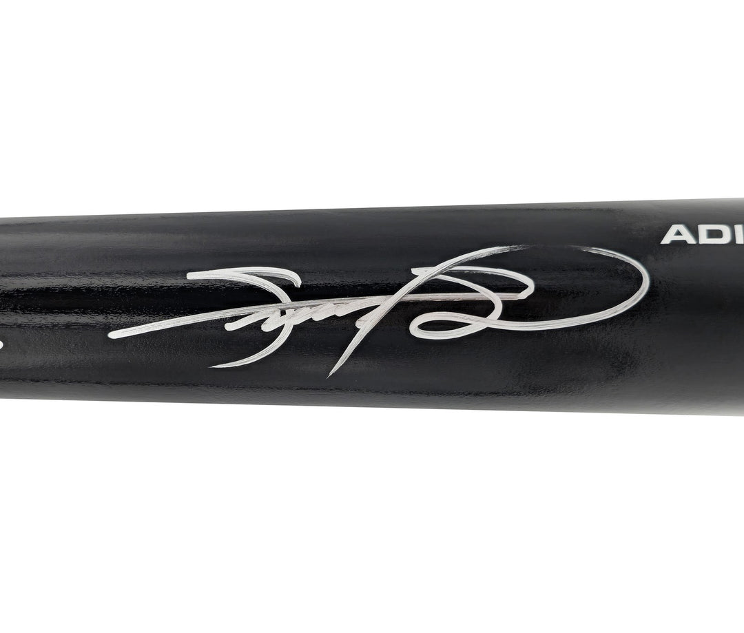 Sammy Sosa Signed Black Rawlings Adirondack Pro Baseball Bat Cubs Beckett Wit