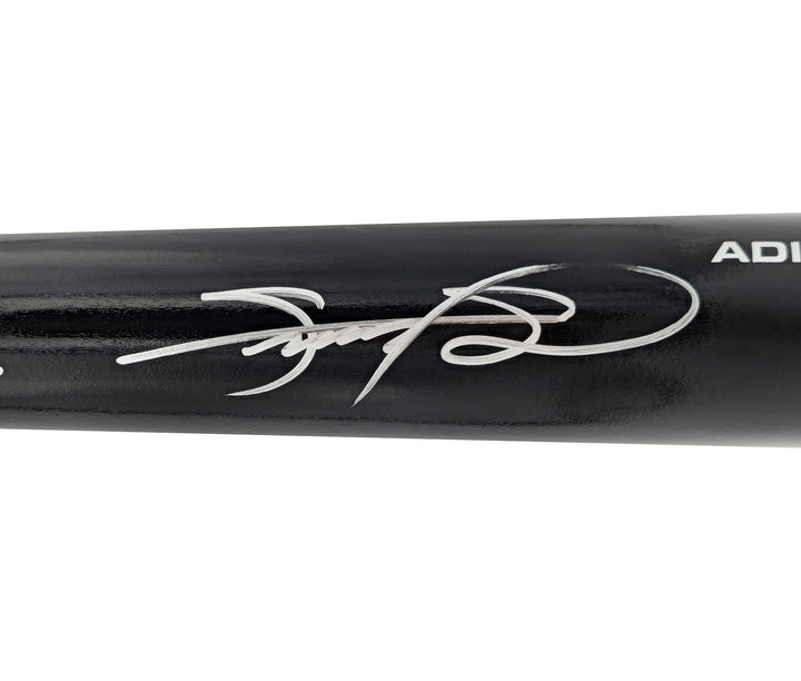 Sammy Sosa Signed Black Rawlings Adirondack Pro Baseball Bat Cubs Beckett Wit
