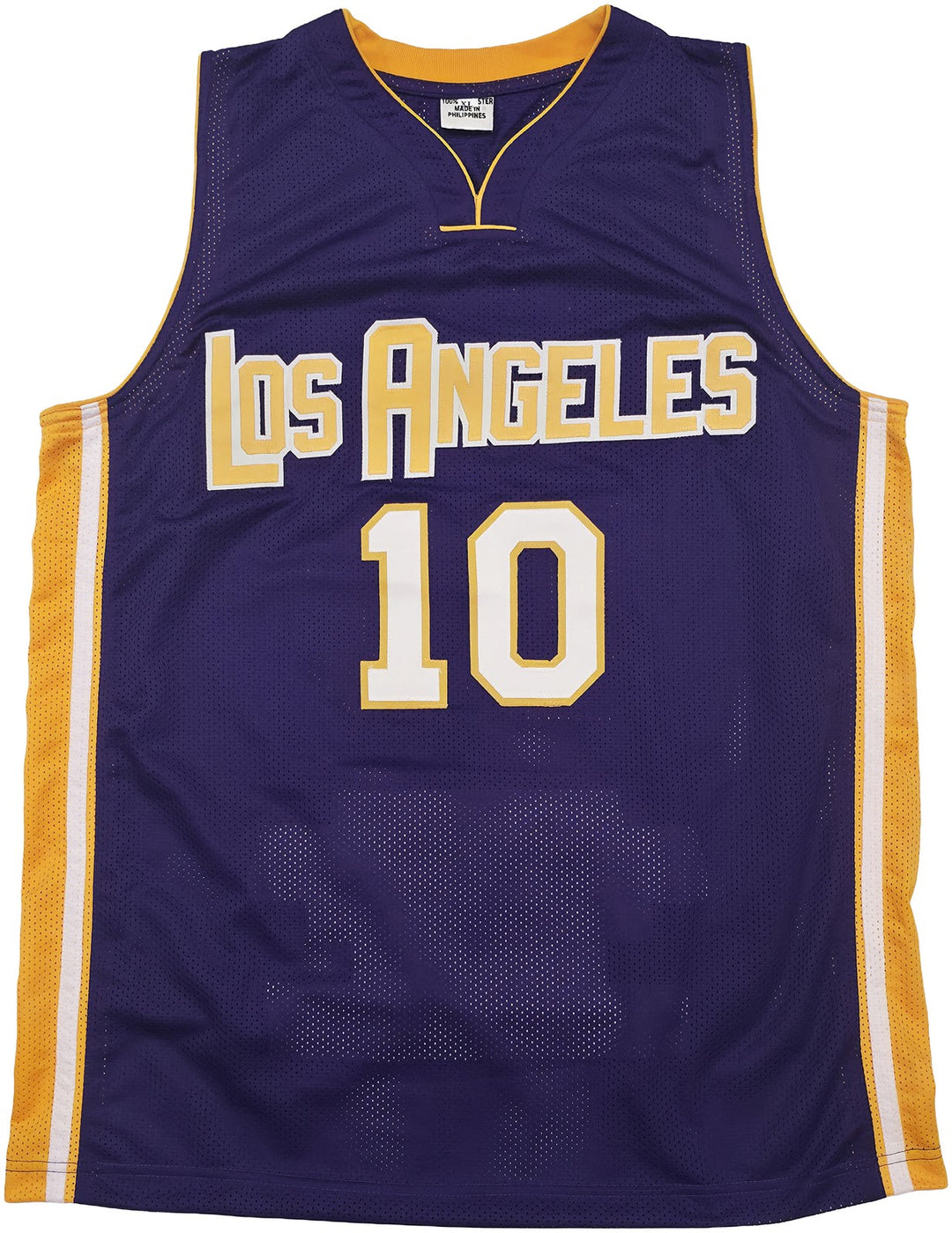 Los Angeles Lakers Steve Nash Autographed Signed Purple Stat Jersey Beckett Wit