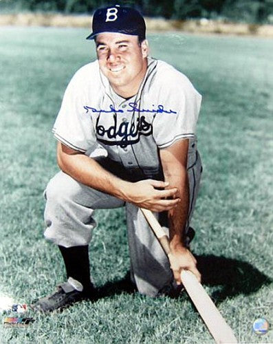 Duke Snider signed Brooklyn Dodgers  MLB 16x20 Photo - JSA Hologram (HOF/2X WSC)