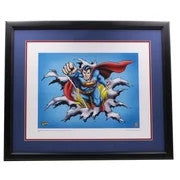 Superman Fist Forward 12x16 Framed DC Comic Limited Edition Giclee
