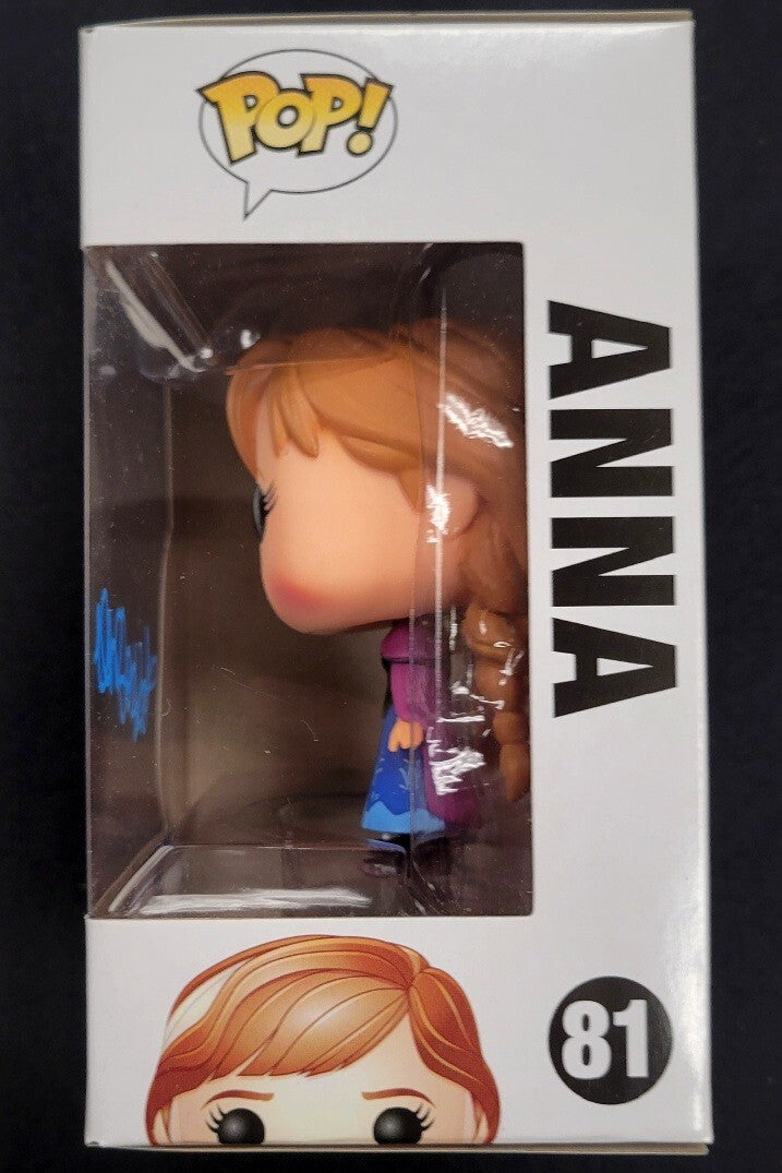*READ* KRISTEN BELL Signed FROZEN "ANNA" Funko POP Vinyl Figure ~ PSA/DNA COA