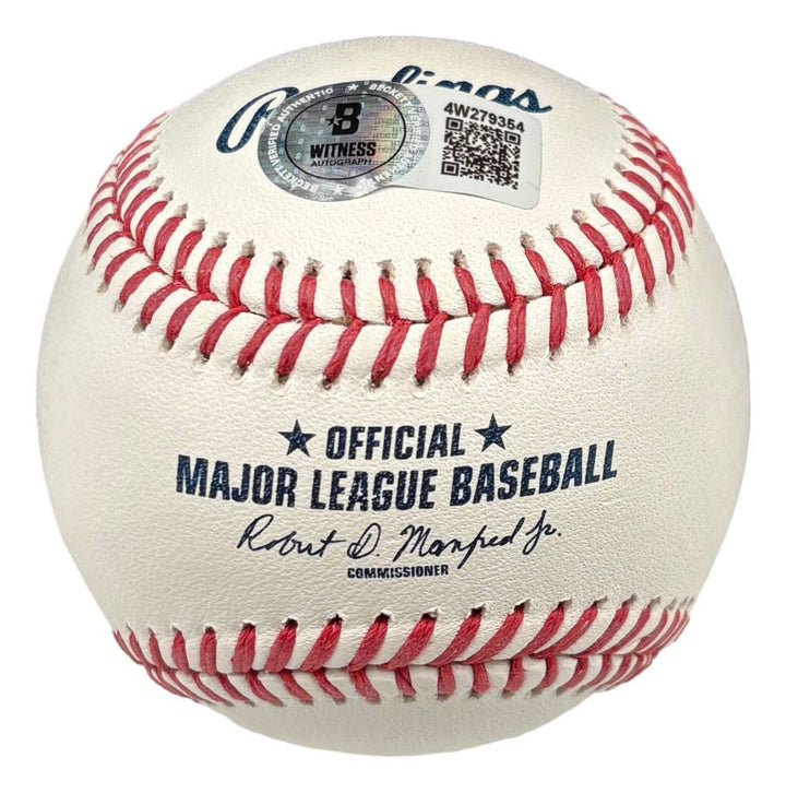 Yordan Alvarez Houston Astros Signed Official MLB Baseball BAS