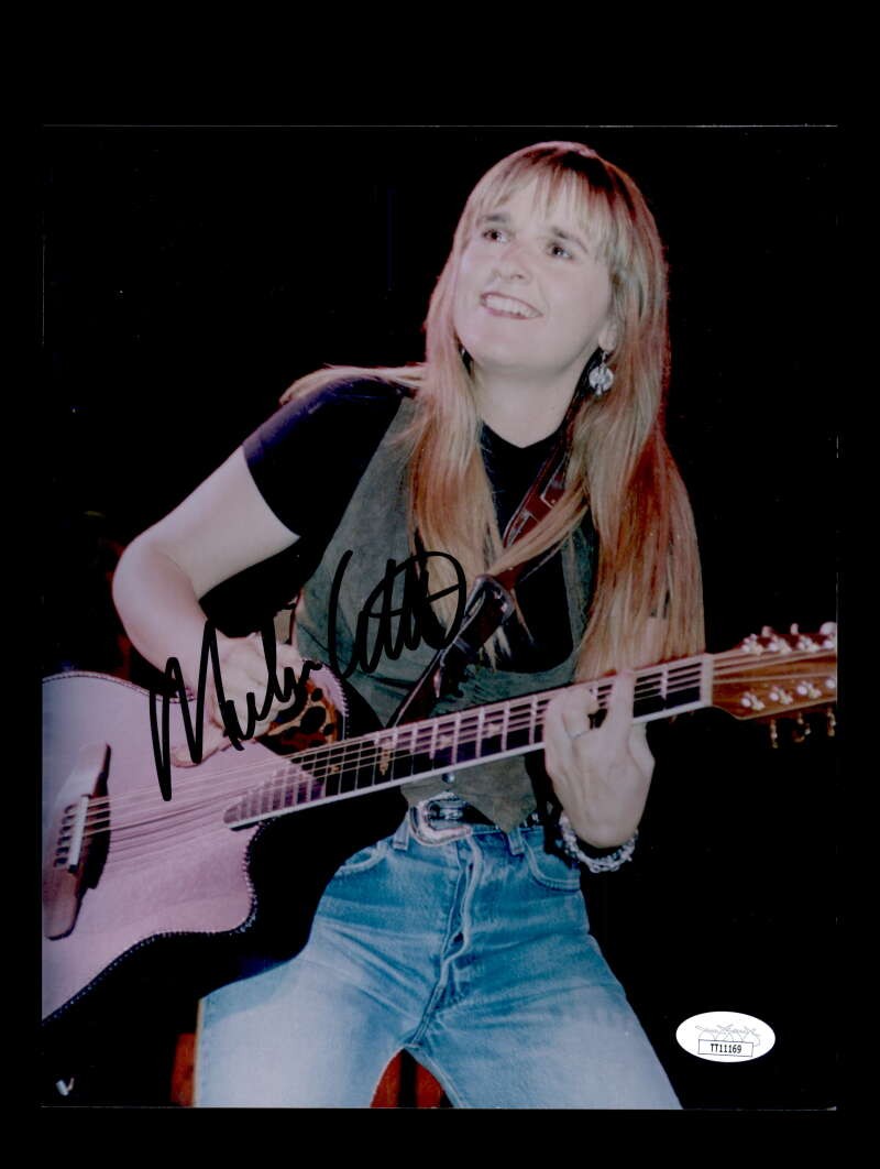 Melissa Etheridge JSA Coa Signed 8x10 Photo Autograph