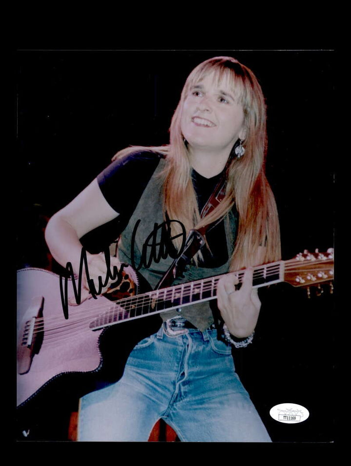 Melissa Etheridge JSA Coa Signed 8x10 Photo Autograph