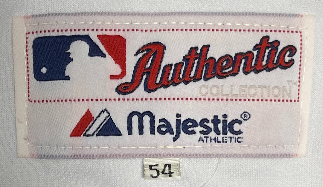 Jon Warden signed Detroit Tigers OFC MLB Majestic Authentic White Jersey #39