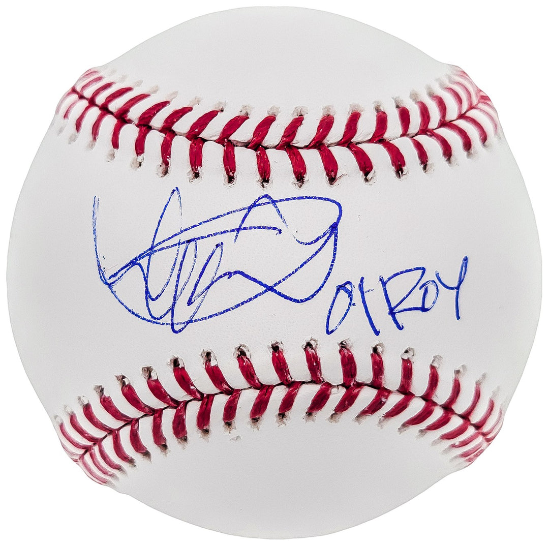 Ichiro Suzuki Autographed Signed MLB Baseball Seattle Mariners "01 ROY" IS Holo