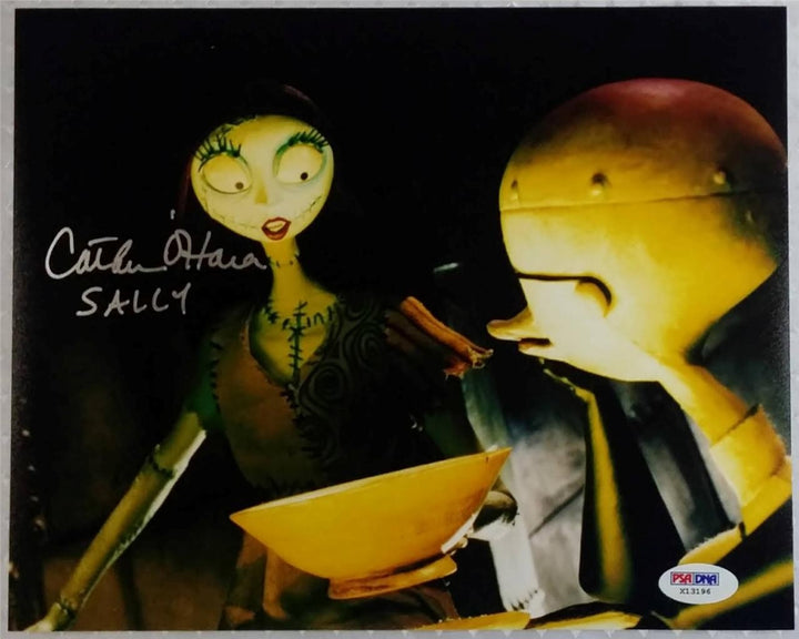 Catherine O'Hara Signed Sally Nightmare Before Christmas 8x10 Photo PSA/DNA C