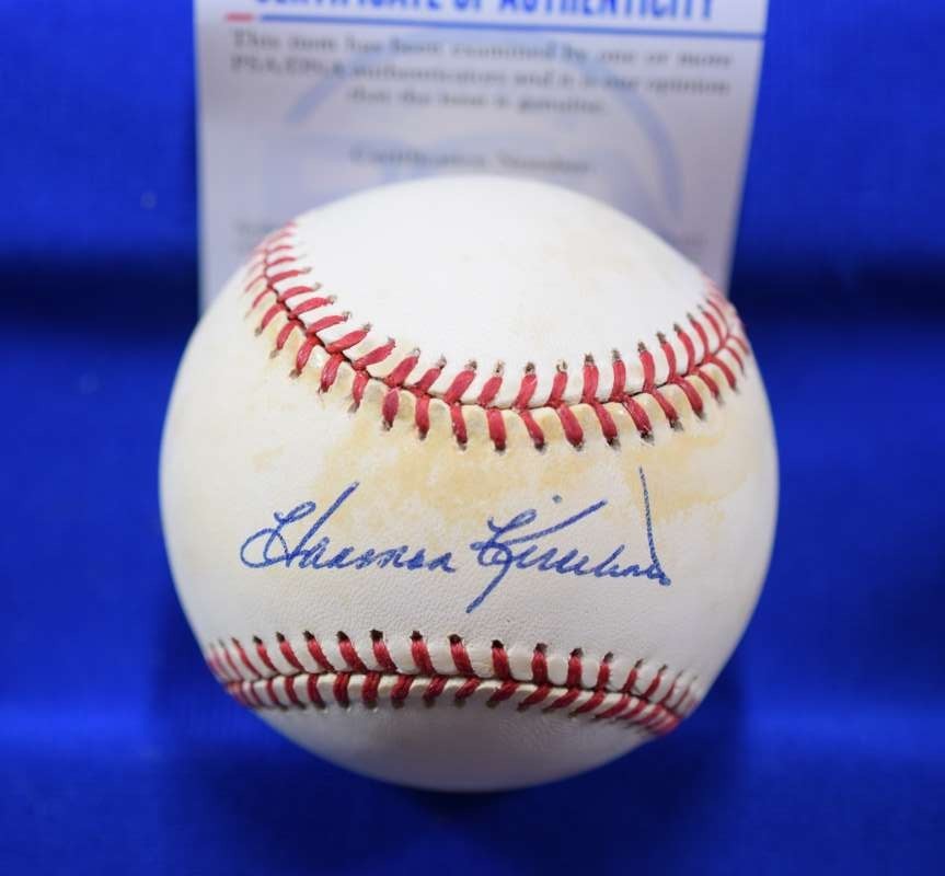 Harmon Killebrew PSA DNA Autographed American League OAL Signed Baseball