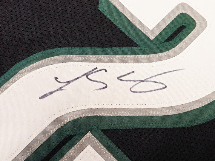 Philadelphia Eagles LeSean McCoy Signed Black Jersey Beckett Witness