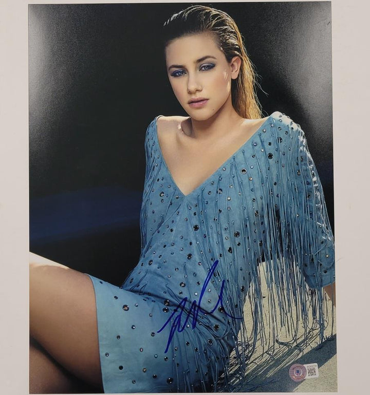 Lili Reinhart signed 11x14 photo #6 Riverdale autograph (A) ~ Beckett BAS Holo