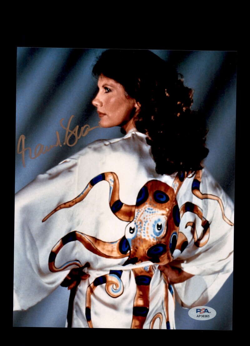 Maud Adams PSA DNA Coa Signed 8x10 Photo Autograph