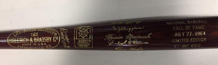 1964 Hall Of Fame Commemorative LS Engraved Auto HOF Bat Luke Appling Le/ 500